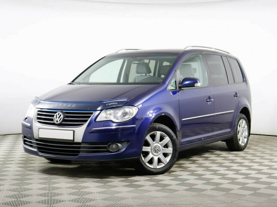 2007 Volkswagen Touran  №6398162, Синий металлик, 357000 рублей - вид 1