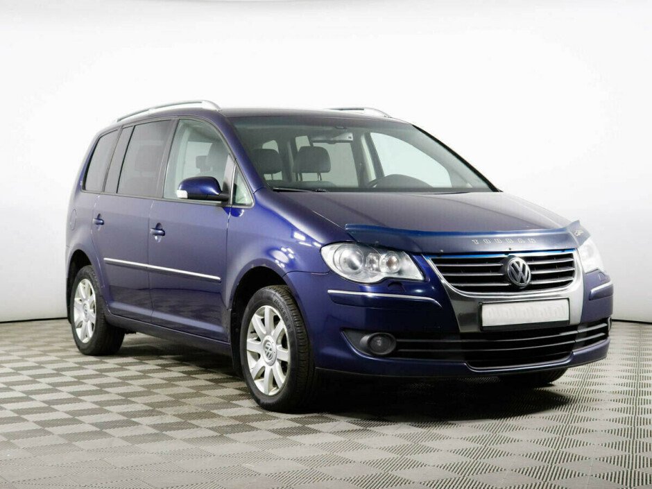2007 Volkswagen Touran  №6398162, Синий металлик, 357000 рублей - вид 2