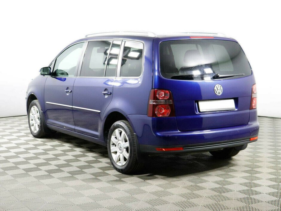 2007 Volkswagen Touran  №6398162, Синий металлик, 357000 рублей - вид 3