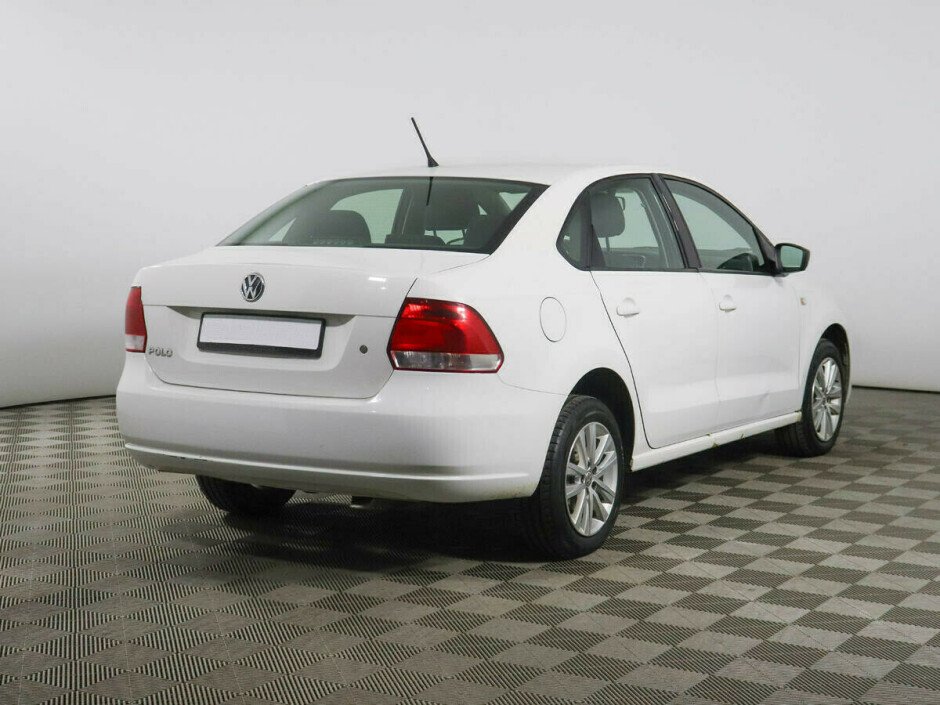 2010 Volkswagen Polo  №6398164, Белый металлик, 278000 рублей - вид 4