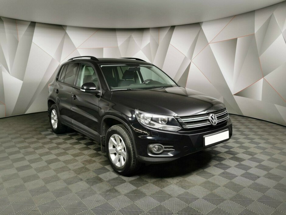 2012 Volkswagen Tiguan  №6398165, Черный металлик, 827000 рублей - вид 3