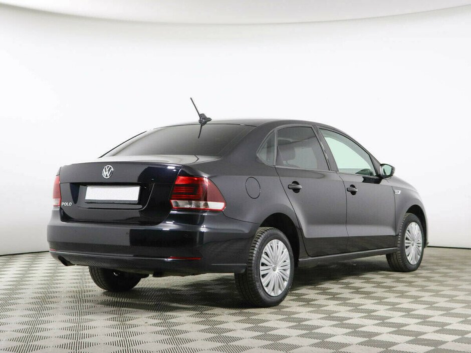 2018 Volkswagen Polo  №6398170, Черный металлик, 674000 рублей - вид 3