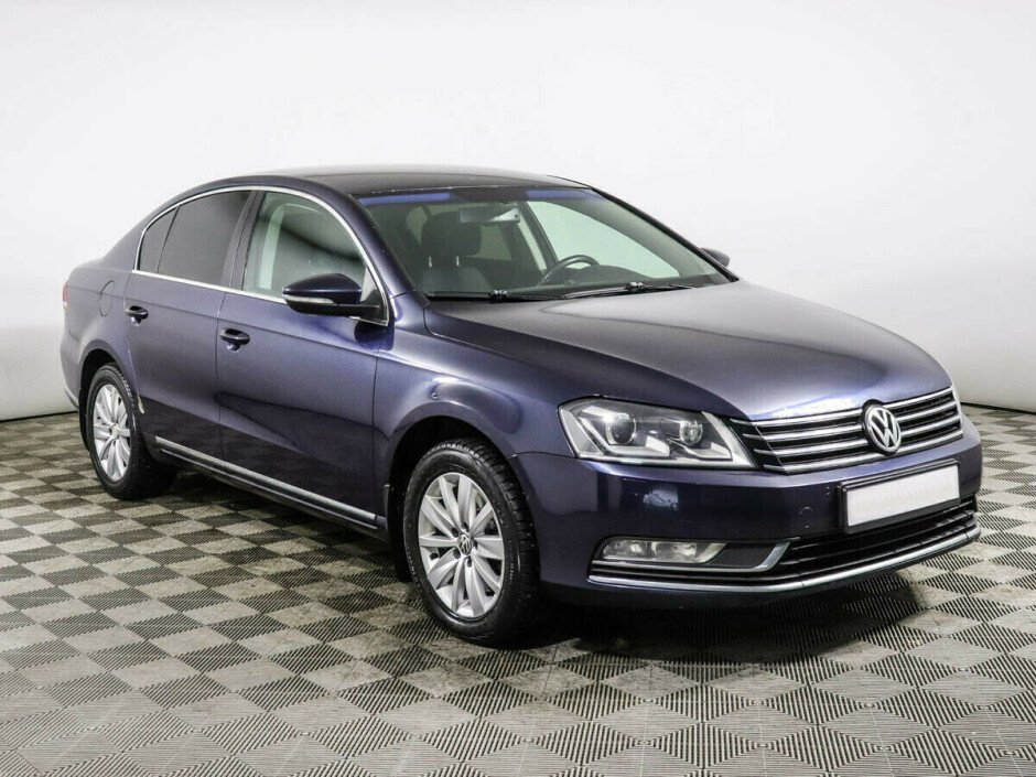 2012 Volkswagen Passat  №6398188, Синий металлик, 654000 рублей - вид 2