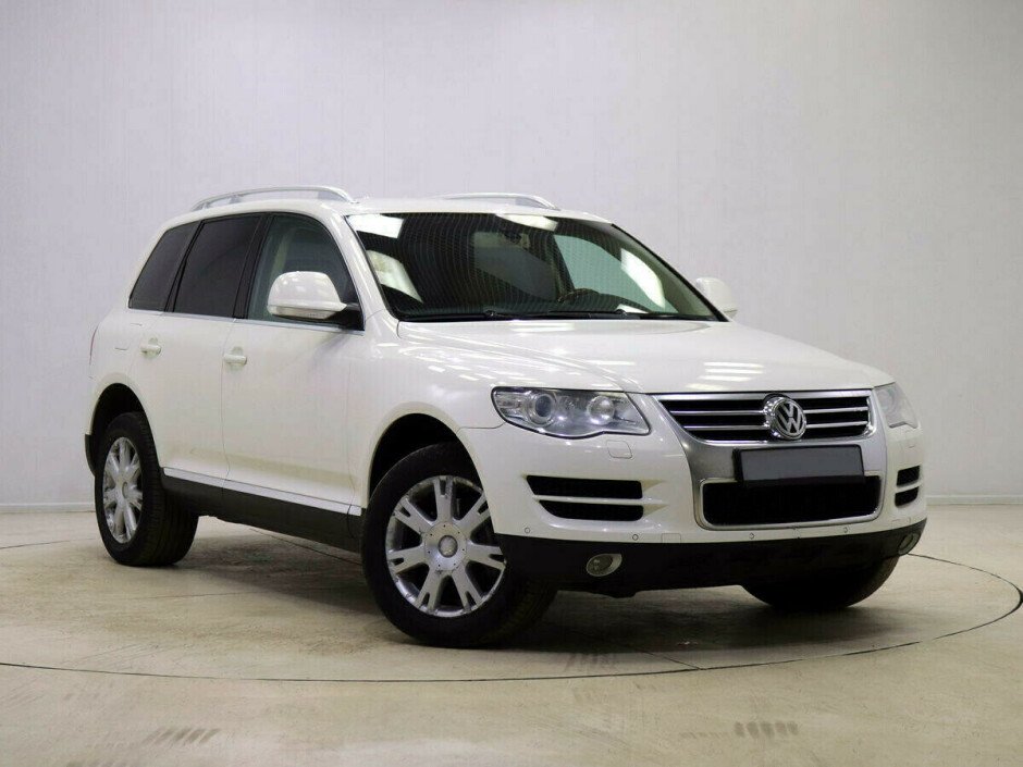 2009 Volkswagen Touareg  №6398192, Белый , 577000 рублей - вид 2