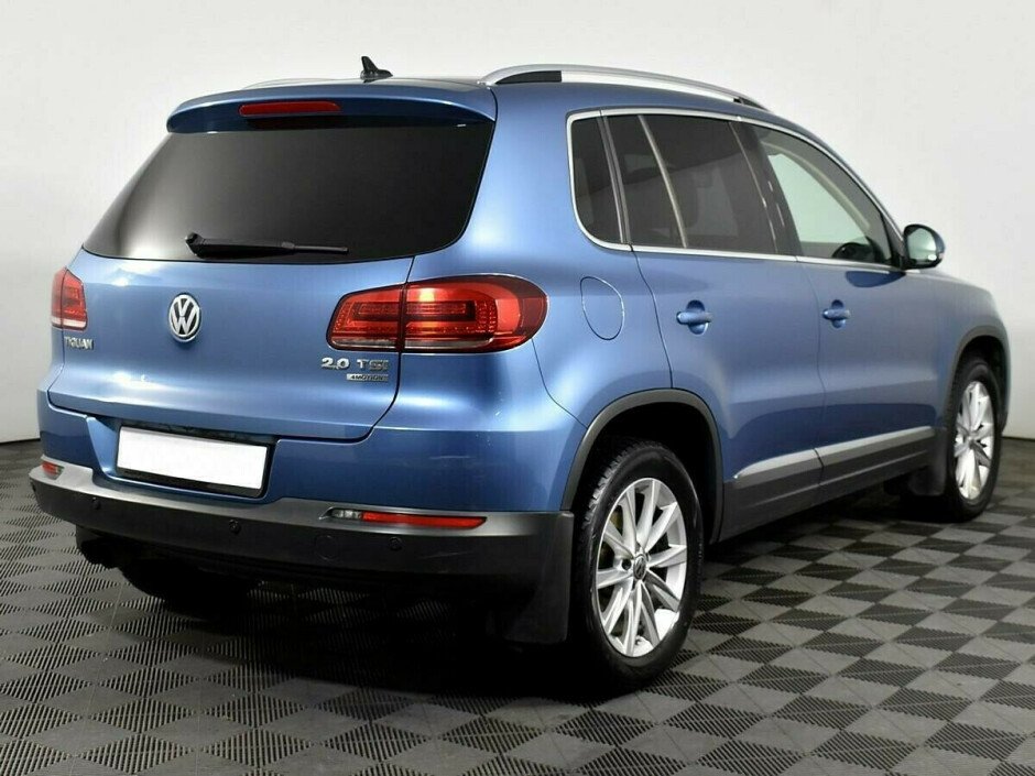 2015 Volkswagen Tiguan  №6398194, Голубой металлик, 1198000 рублей - вид 4