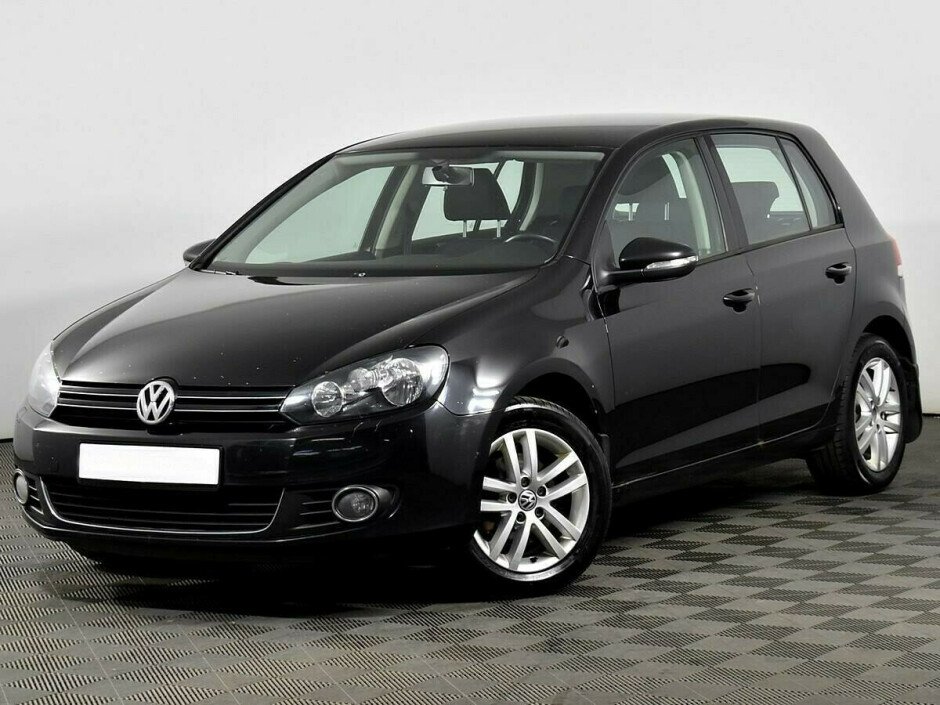 2012 Volkswagen Golf  №6398212, Черный металлик, 426000 рублей - вид 1