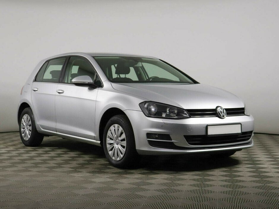 2013 Volkswagen Golf  №6398220, Серебряный металлик, 647000 рублей - вид 2