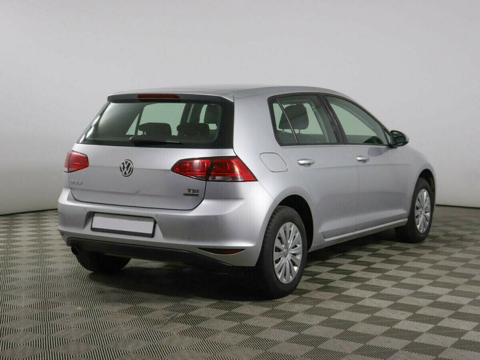 2013 Volkswagen Golf  №6398220, Серебряный металлик, 647000 рублей - вид 4