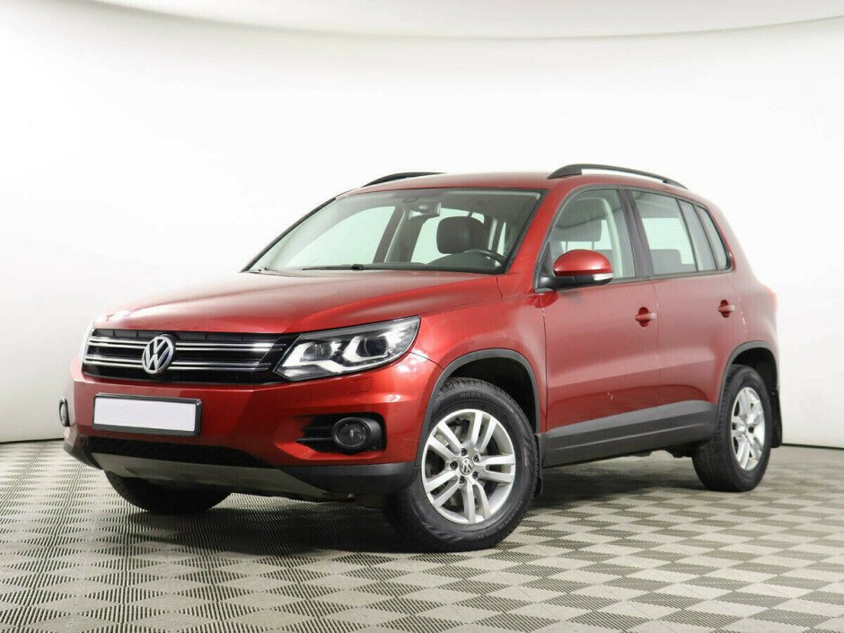 2012 Volkswagen Tiguan  №6398223, Красный металлик, 887000 рублей - вид 1