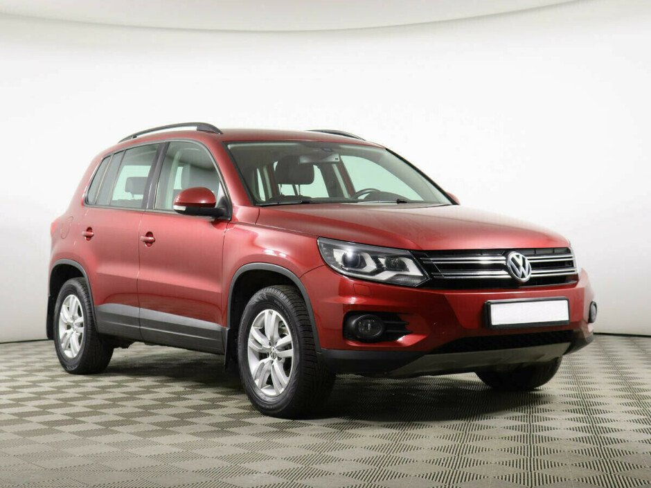 2012 Volkswagen Tiguan  №6398223, Красный металлик, 887000 рублей - вид 2