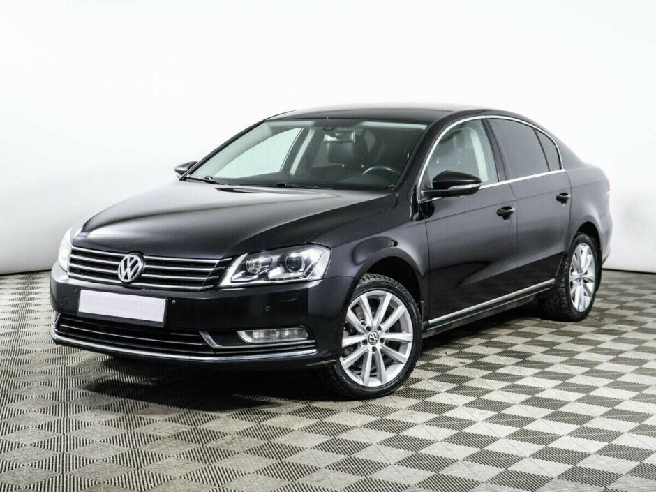 2013 Volkswagen Passat  №6398224, Черный металлик, 698000 рублей - вид 1