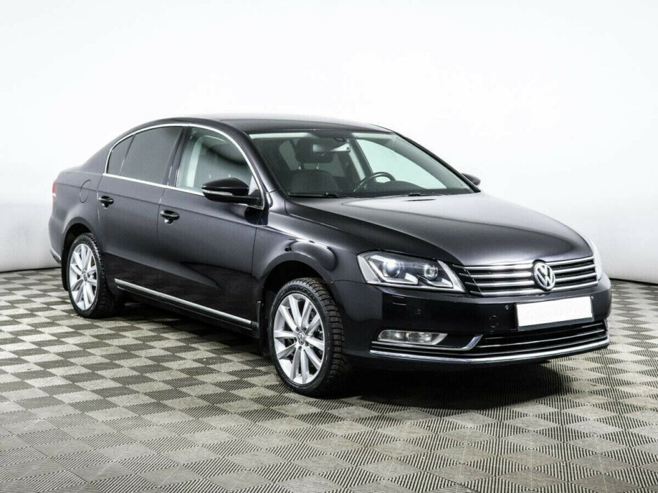 2013 Volkswagen Passat  №6398224, Черный металлик, 698000 рублей - вид 2