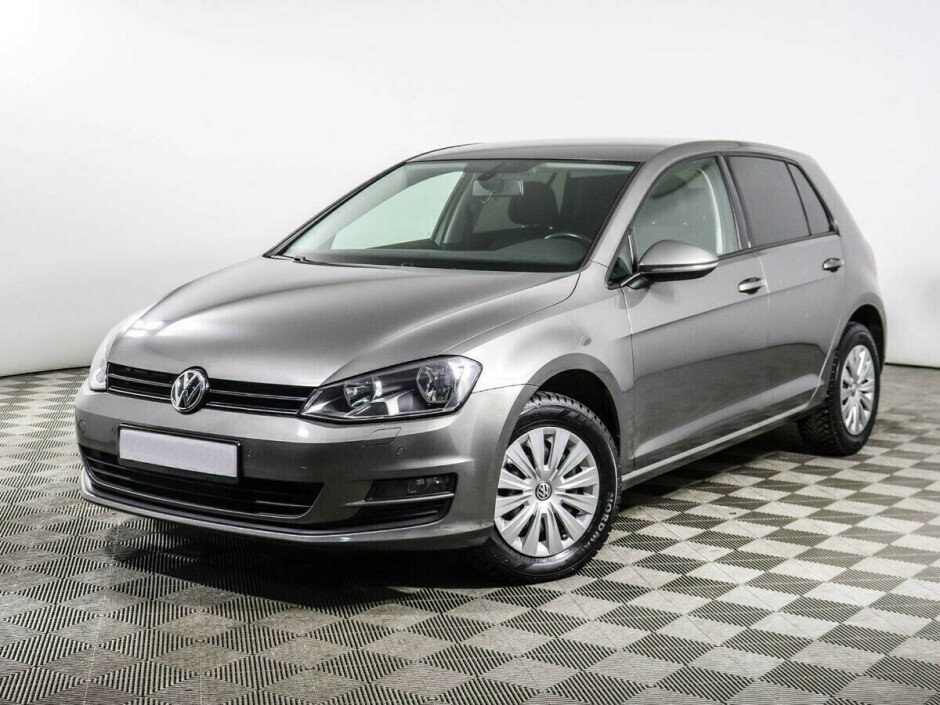 2013 Volkswagen Golf , Серый металлик - вид 1