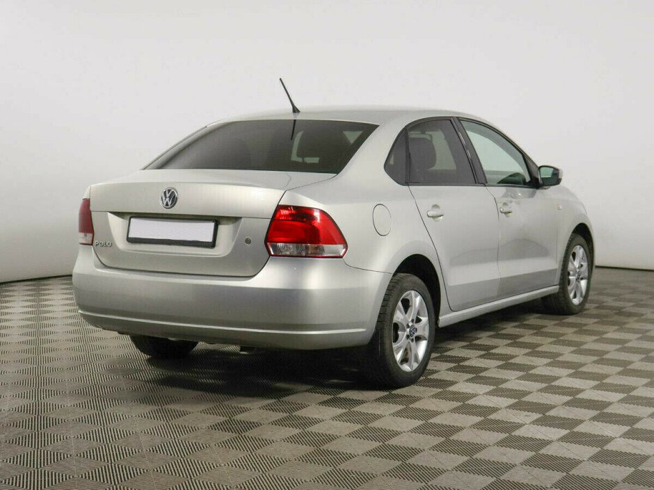 2012 Volkswagen Polo  №6398235, Серебряный металлик, 338000 рублей - вид 3