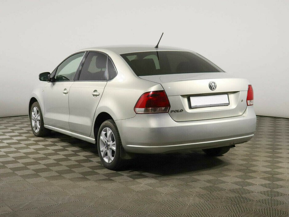 2012 Volkswagen Polo  №6398235, Серебряный металлик, 338000 рублей - вид 4