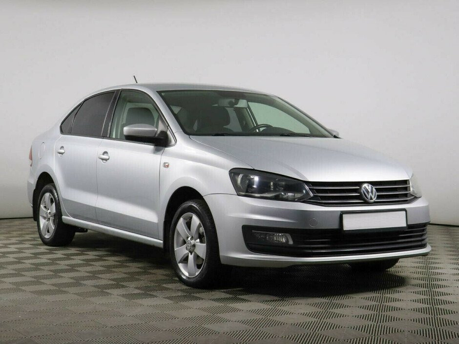 2016 Volkswagen Polo  №6398241, Серебряный металлик, 487000 рублей - вид 2