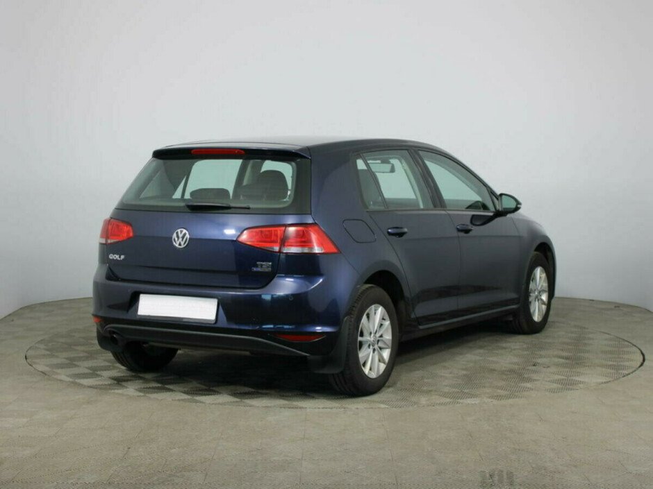 2013 Volkswagen Golf , Синий металлик - вид 4