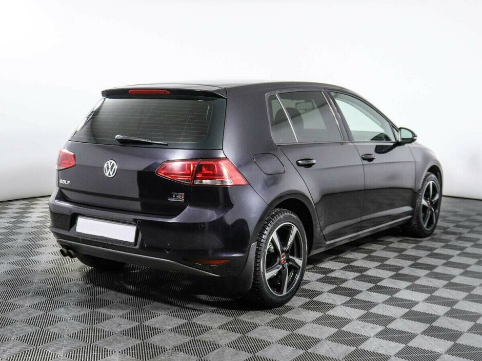 2013 Volkswagen Golf  №6398262, Черный металлик, 628000 рублей - вид 2