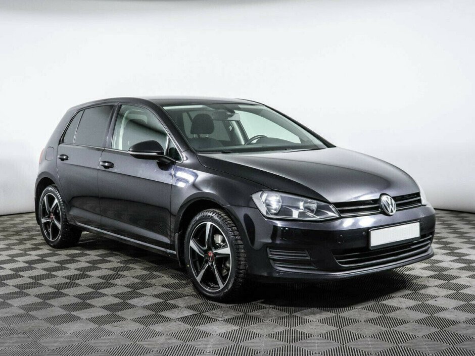 2013 Volkswagen Golf  №6398262, Черный металлик, 628000 рублей - вид 3