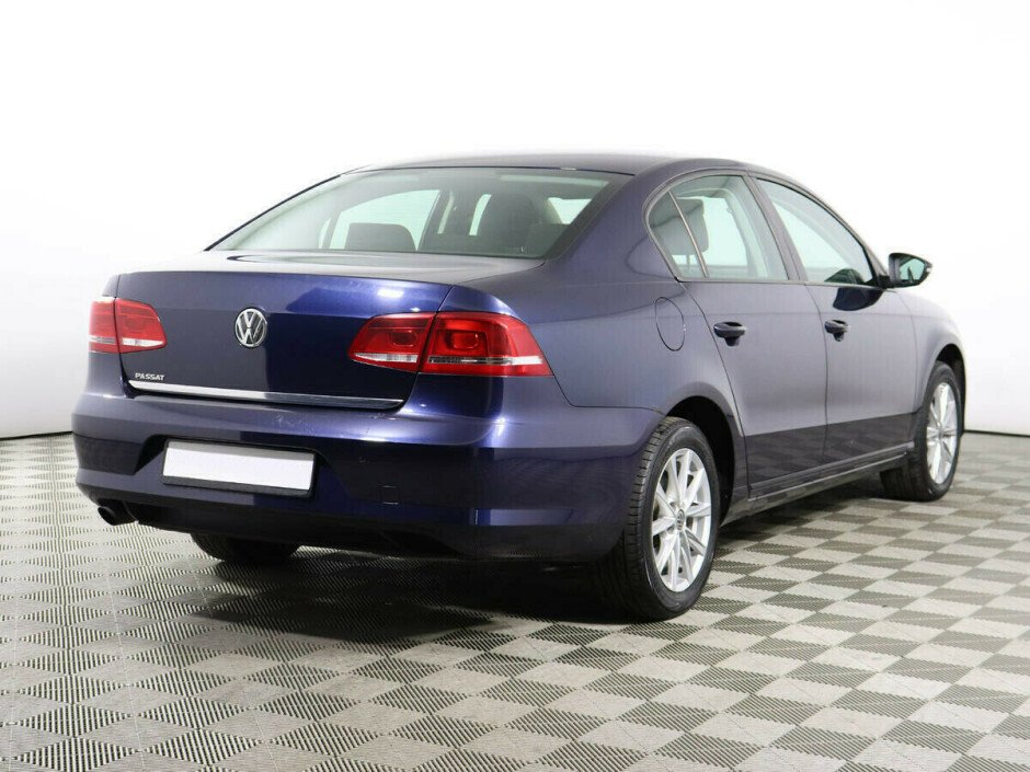 2012 Volkswagen Passat  №6398274, Синий металлик, 532000 рублей - вид 4