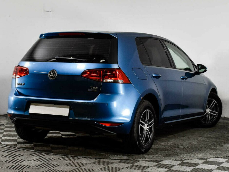 2014 Volkswagen Golf  №6398284, Синий металлик, 658000 рублей - вид 4