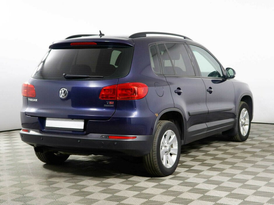 2014 Volkswagen Tiguan  №6398295, Синий металлик, 608000 рублей - вид 3