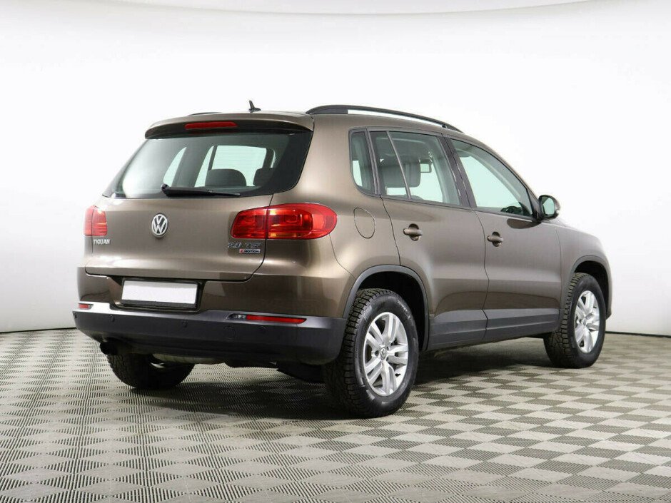 2015 Volkswagen Tiguan  №6398302, Коричневый металлик, 1132000 рублей - вид 4