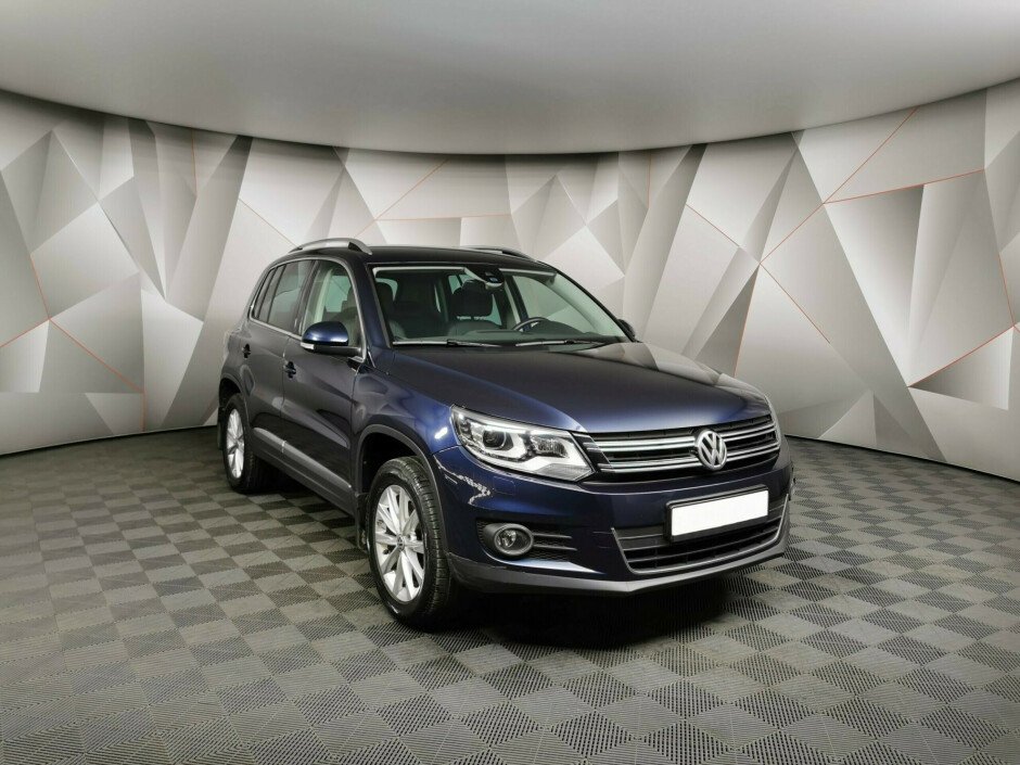 2015 Volkswagen Tiguan  №6398309, Синий металлик, 1188000 рублей - вид 3