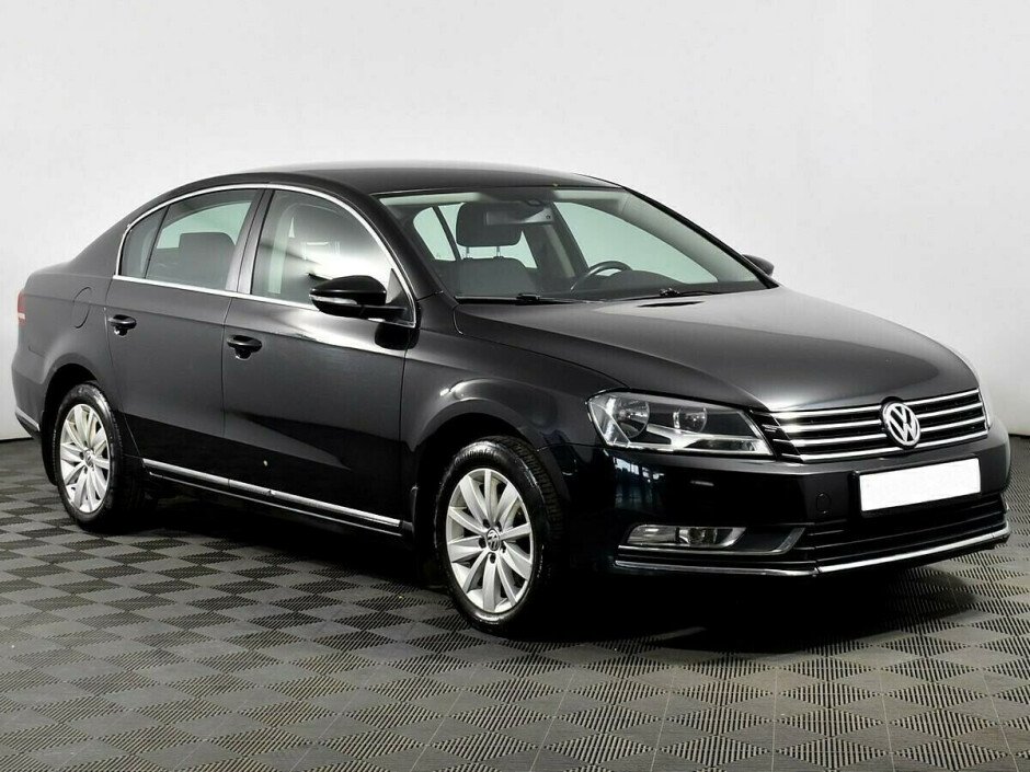 2012 Volkswagen Passat  №6398312, Черный металлик, 647000 рублей - вид 2