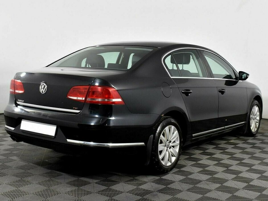 2012 Volkswagen Passat  №6398312, Черный металлик, 647000 рублей - вид 3