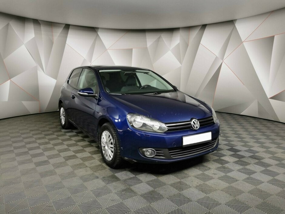 2012 Volkswagen Golf  №6398330, Синий металлик, 444000 рублей - вид 3