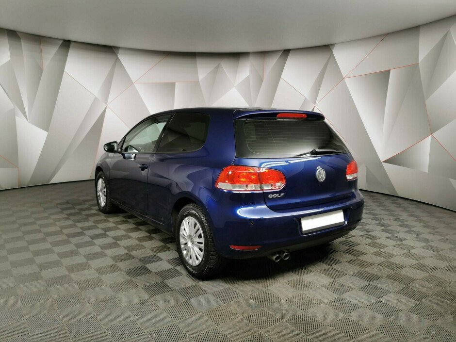 2012 Volkswagen Golf  №6398330, Синий металлик, 444000 рублей - вид 4