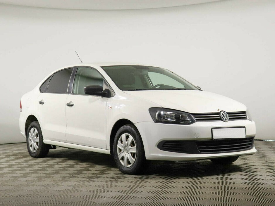 2012 Volkswagen Polo  №6398346, Белый металлик, 317000 рублей - вид 2