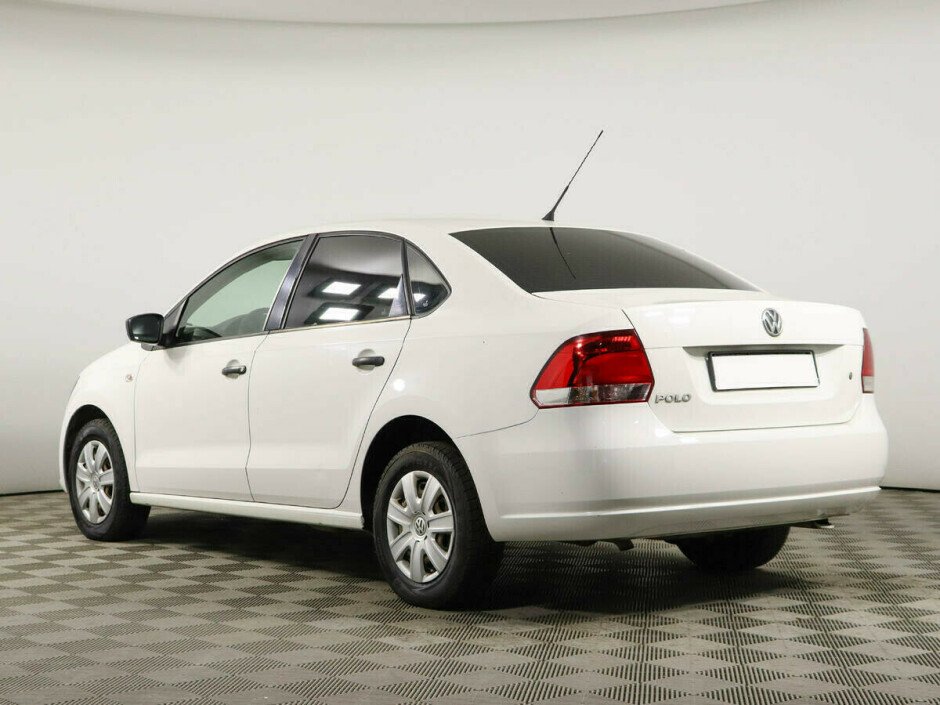 2012 Volkswagen Polo  №6398346, Белый металлик, 317000 рублей - вид 3