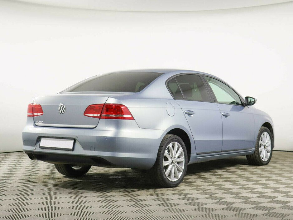 2012 Volkswagen Passat  №6398349, Голубой металлик, 624000 рублей - вид 4
