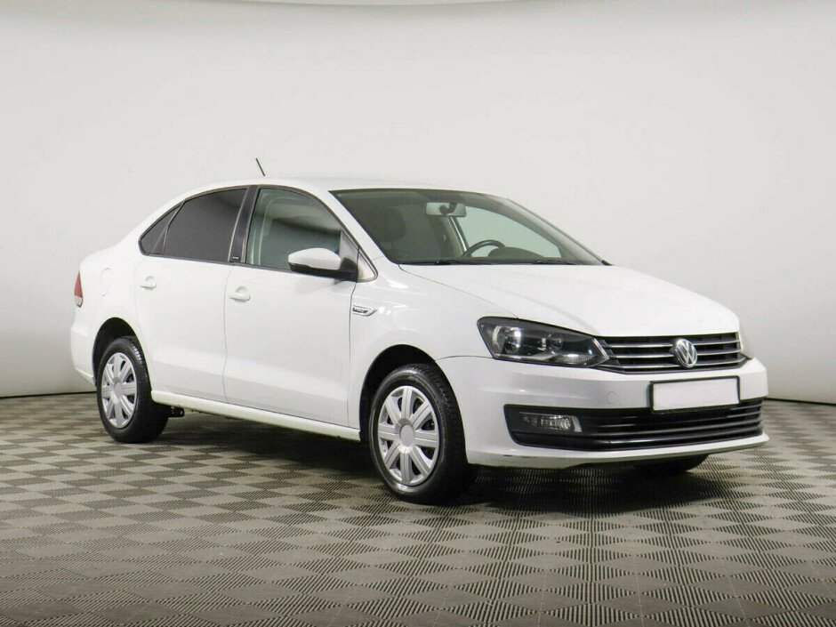 2019 Volkswagen Polo  №6398352, Белый металлик, 577000 рублей - вид 2