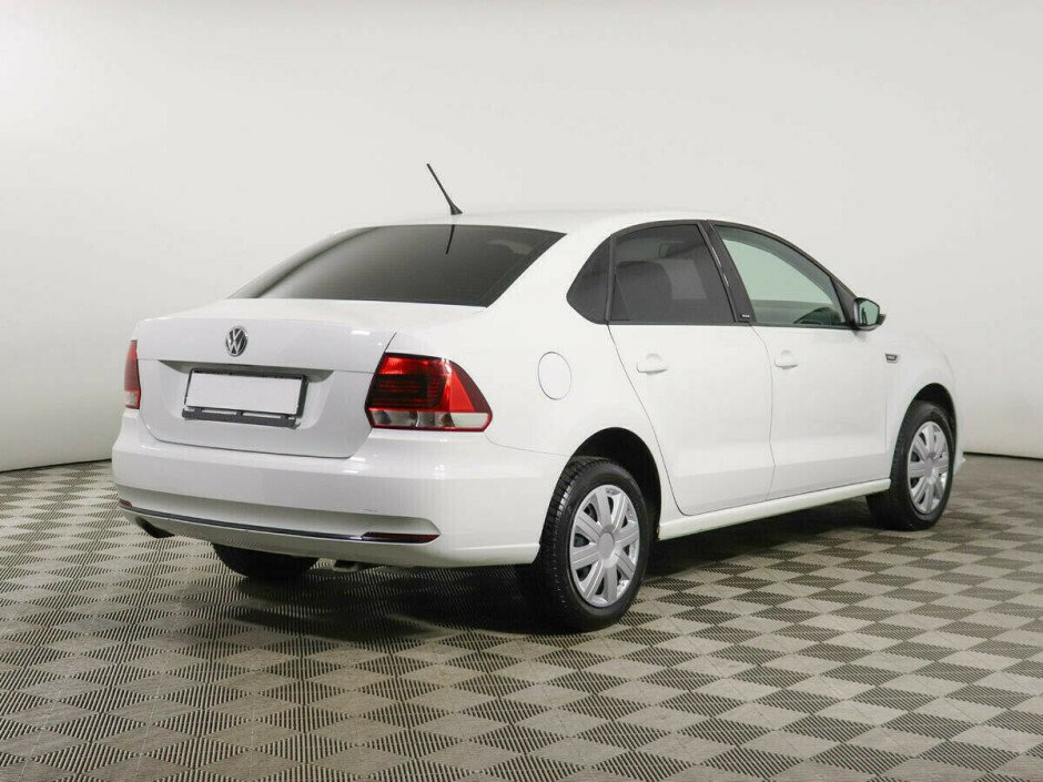 2019 Volkswagen Polo  №6398352, Белый металлик, 577000 рублей - вид 4