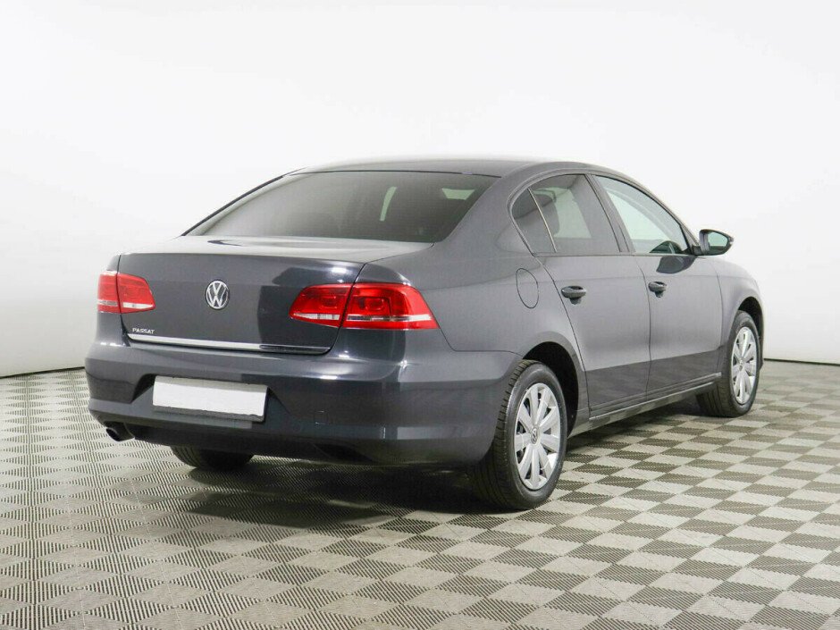 2013 Volkswagen Passat  №6398385, Серый металлик, 651000 рублей - вид 4