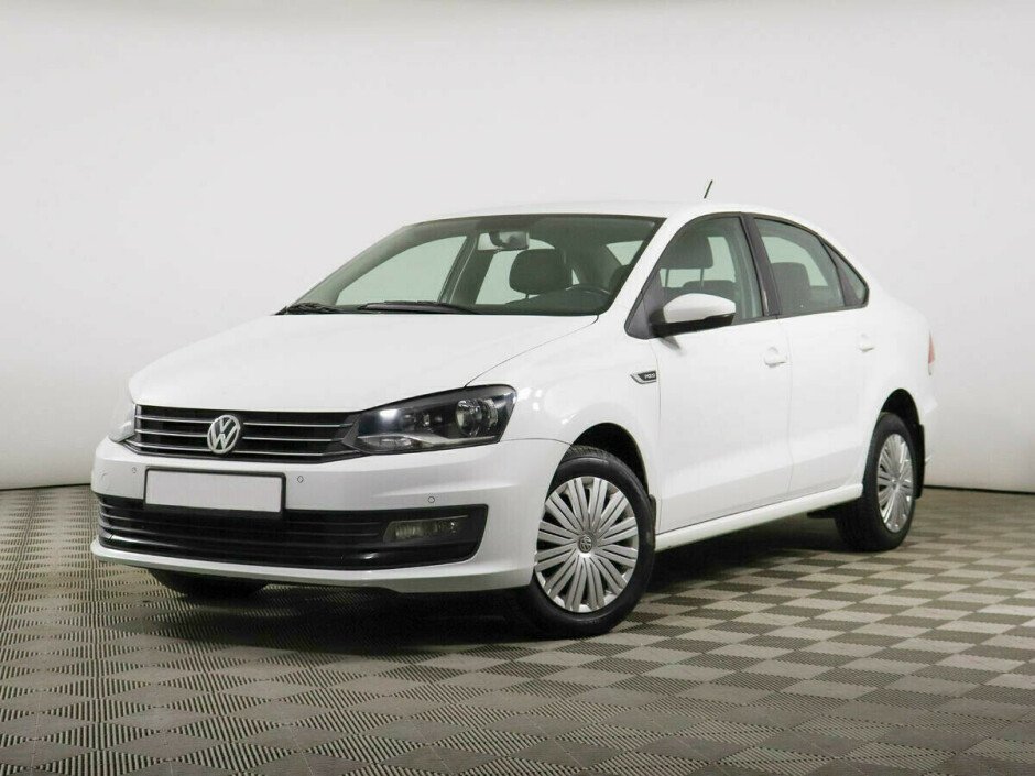 2015 Volkswagen Polo  №6398424, Белый металлик, 458000 рублей - вид 1