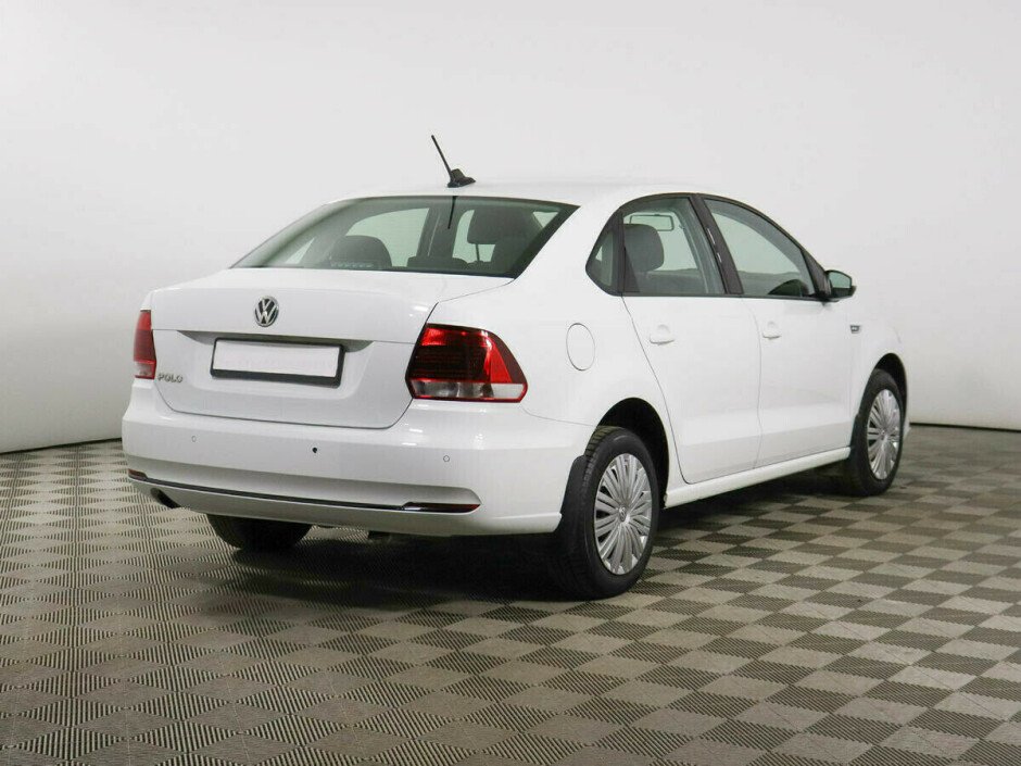 2015 Volkswagen Polo  №6398424, Белый металлик, 458000 рублей - вид 4