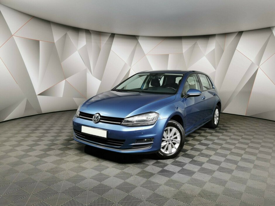 2014 Volkswagen Golf , Синий металлик - вид 1