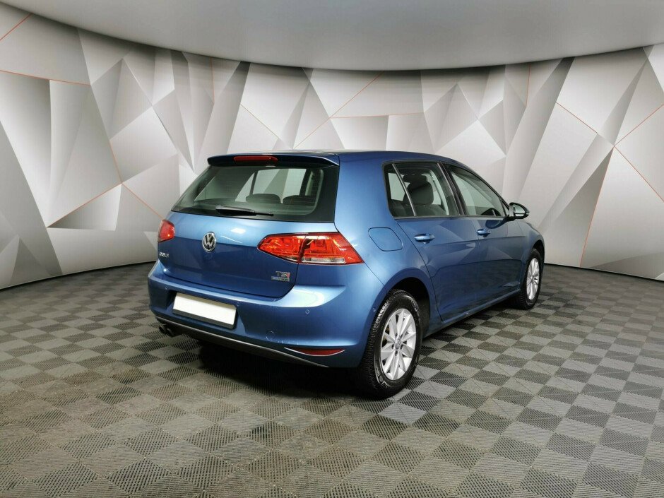 2014 Volkswagen Golf , Синий металлик - вид 2