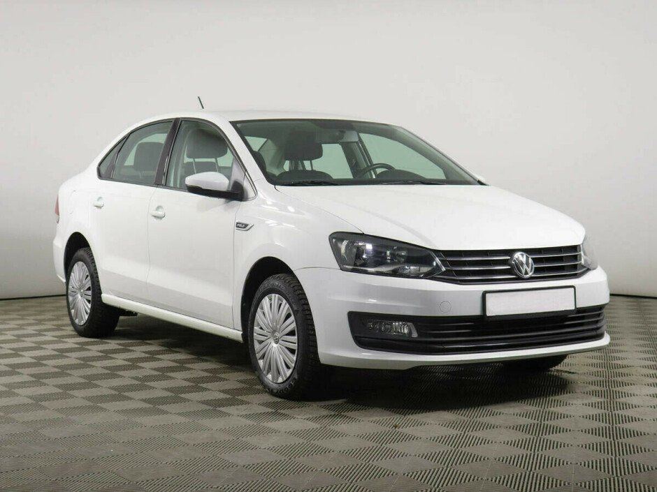 2017 Volkswagen Polo  №6398460, Белый металлик, 517000 рублей - вид 2