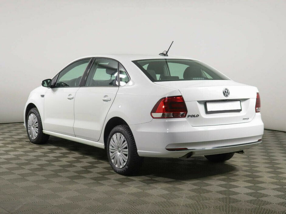 2017 Volkswagen Polo  №6398460, Белый металлик, 517000 рублей - вид 4