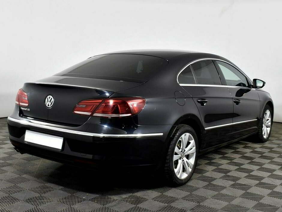 2012 Volkswagen Passat-cc , Черный металлик - вид 3