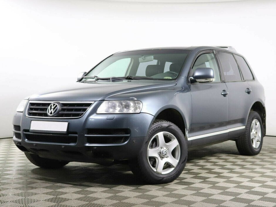 2006 Volkswagen Touareg  №6398511, Серый , 527000 рублей - вид 1