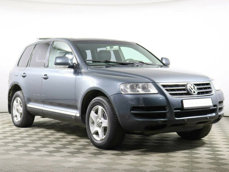 2006 Volkswagen Touareg  №6398511, Серый , 527000 рублей - вид 2