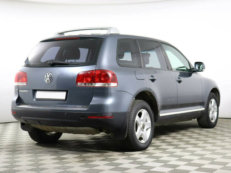 2006 Volkswagen Touareg  №6398511, Серый , 527000 рублей - вид 3