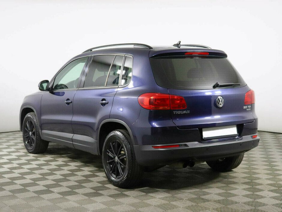 2013 Volkswagen Tiguan  №6398513, Синий металлик, 922000 рублей - вид 3