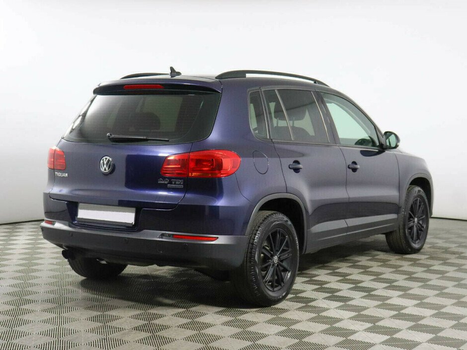 2013 Volkswagen Tiguan  №6398513, Синий металлик, 922000 рублей - вид 4